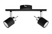 Lampen - Philips Meranti bar/tube black 2x35W 230V - 929003254010