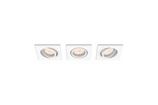 Lampen - Philips ENNEPER recessed white 3xNW 230V - 915005418431