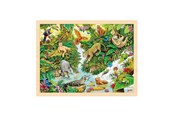 Puzzels - Goki Wooden Jigsaw Puzzle In the Jungle 96pcs. Hout - 57329