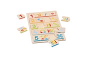 Puzzels - Goki Wooden Jigsaw Puzzle Learn to Count 20 pcs. Hout - 57344