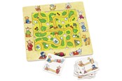 Puzzels - Goki Find Your Way Layout Game Hout - 56944