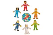 Puzzels - Goki Wooden Puzzle Game Professions 38 pcs. Hout - 56784