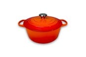 Potten - Le Creuset - Cocotte rotonda 26 cm 5.3L Orange - 0024147260929