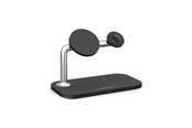 Mobiel - Adapters & Opladers - Mobile Origin 3in1 Wireless Magnetic Charger MO1 - black - FRL-WCH-31-BLK