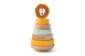 Speelgoed voor baby's - Trixie Baby Wooden Stacking Toys - Mr. Lion 7 parts. - 36-153