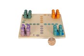 Bordspellen, Kaartspellen & Dobbelspellen - Small Foot - Wooden Ludo Game Dino - 12619