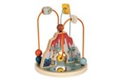 Speelgoed voor baby's - Small Foot - Wooden Motor Skills Spiral Volcano and Dino - 12617