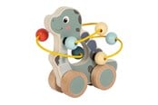 Speelgoed voor baby's - Small Foot - Wooden Push Figure Motor Skills Spiral Dino - 12615