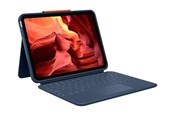 Toetsenbord - Logitech Rugged Combo 4 Touch - keyboard and folio case - with trackpad - classic blue Input Device - Keyboard and folio case - Noords - Blauw - 920-011187
