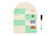 Borden en kaarten - Kikkerland - Magnetic Memo Board Green - INK15-G