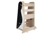 Creatief spelen - Small Foot - Wooden Learning Tower Penguin Wild Life 92cm - 12455