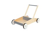 Speelgoed voor baby's - Small Foot Wooden Walker Grey - 12550