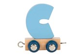 Kinderkamer - Small Foot - Wooden Letter Train Polar - C - 12573