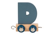 Kinderkamer - Small Foot - Wooden Letter Train Polar - D - 12574