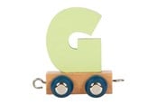 Kinderkamer - Small Foot - Wooden Letter Train Polar - G - 12577