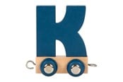 Kinderkamer - Small Foot - Wooden Letter Train Polar - K - 12581