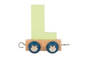 Kinderkamer - Small Foot - Wooden Letter Train Polar - L - 12582