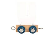 Kinderkamer - Small Foot - Wooden Letter Train Polar - U - 12591