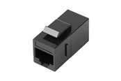 Netwerk - kabel - Lanberg keystone coupler - black - Zwart - KSU5-3000