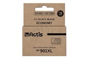 Inkt, toner en verbruiksartikelen - Actis KH-901BKR - black - compatible - ink cartridge (alternative for: HP 901XL HP CC654AE) - KH-901BKR