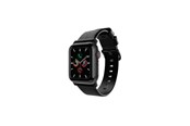 Smartwatch - Accessoires - Journey Leather Band for Apple Watch 42/44/45mm - Black - J01AWBBL