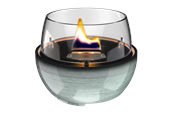 Decoratie - Tenderflame Tulip 14 Green Reactive Porcelain - TF-0410008