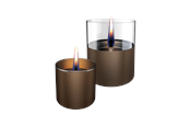 Decoratie - Tenderflame Lilly 8/10 Giftset Chocolate Glass - TF-600341