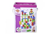 Speelgoed voor baby's - Eichhorn Wooden Blocks Colored 50pcs. - 100050161
