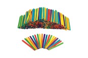 Bouw-/constructiekits - Colorations Colored Wooden Craft Sticks 1000pcs - 1000CS