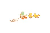 Speelgoed voor baby's - Classic World Wooden Pull Along Figure Ducks - 10513