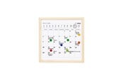 Borden en kaarten - Kikkerland - Mini White Board Calendar (MH76-S) - MH76-S