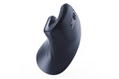 Muis - Gembird Ergonomic 6-button wireless optical mouse - Ergonomische muis - Optisch - 6 knoppen - Zwart - MUSW-ERGO-03
