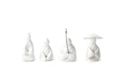Tafeldekking - Kikkerland - Tea Holder Fisherman Set Of 4 (CU127) - CU127