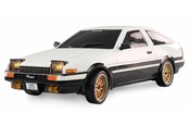 Op afstand bedienbaar - Amewi AE86 Sprinter Trueno Scale Drift Racing Car 1:18 RTR White - 21104
