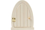 Bouw-/constructiekits - Creativ Company Wooden Miniature Door with Hinges 13x10cm - 56527