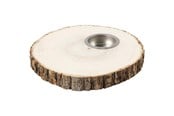 Bouw-/constructiekits - Creativ Company Wooden Disc Tea Light Holder 14-16cm - 56563