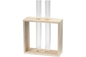 Bouw-/constructiekits - Creativ Company Wooden Rack with Test Tubes 3 pcs. - 57962