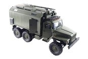 Op afstand bedienbaar - Amewi Ural B36 Military Lorry 6WD RTR 1:16 Green - 22371