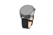 Smartwatch - Accessoires - FIXED Leather Strap for Smartwatch Universal 20 mm - Black - FIXLST-20MM-BK