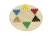 Bordspellen, Kaartspellen & Dobbelspellen - Goki Wooden Halma - HS 054