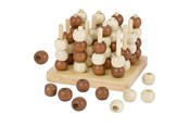 Bordspellen, Kaartspellen & Dobbelspellen - Goki Wooden Tic Tac Toe 3D - HS058