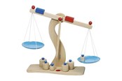 Speelkeuken en apparatuur - Goki Wooden Scale with Metal Weights - 51856