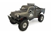 Op afstand bedienbaar - Amewi AMXRock AM18 Harvest Crawler 1:18 Scale RTR Grey - 22522