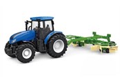 Op afstand bedienbaar - Amewi RC Tractor with Rotary Swather 1:24 RTR - 22599