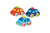Speelgoed voor baby's - Goki Wooden Vehicle with Horn - 55011