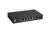 Switch - LevelOne GEU-0525 5-Port Unmanaged 2.5-Gigabit Ethernet Switch - GEU-0525