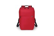 Tassen - Dicota Commuter Rugzak voor Laptop 16" | Rood - D32121-RPET