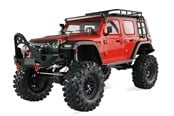 Op afstand bedienbaar - Amewi AMXRock Crosstrail Crawler 4WD 1:10 ARTR Red-Metallic - 22652