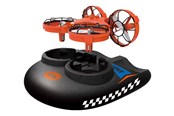 Op afstand bedienbaar - Amewi TRIX 3-IN-1 Drone Hovercraft Orange - 25308
