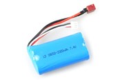 Op afstand bedienbaar - Amewi RC Accessories LiPo Battery 2S 7.4V 2000mAh T-Plug - 28970